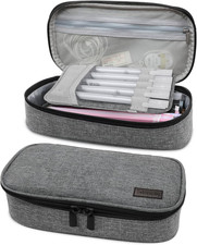 Pencil Case Dual Zipper Pencil