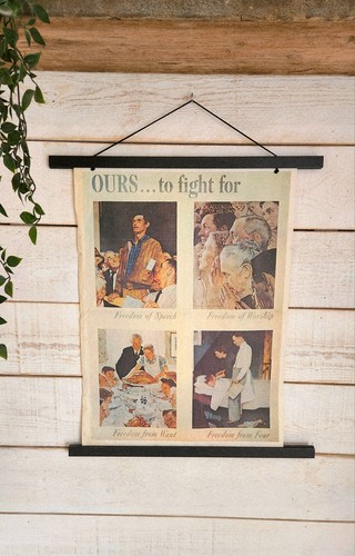 Norman rockwell four freedoms - four,