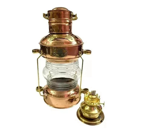 Brass copper ship - 14", &