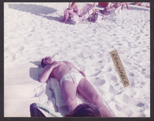 Vintage colour photo man - vintage,