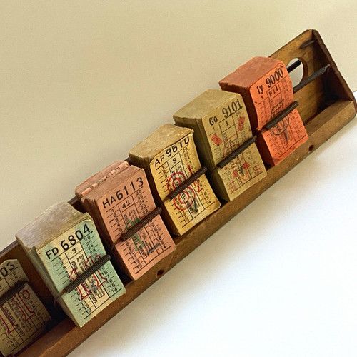 Vintage wooden bus - vintage, conductors