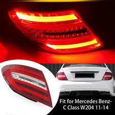 LEFT LED REAR TAIL LIGHT LAMP FOR MERCEDES C CLASS W204 C250 C350 C63 2011-2014