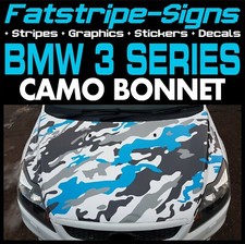 fits BMW 3 SERIES CAMO BONNET