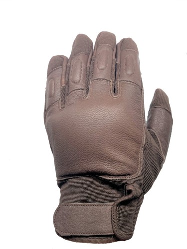 Tactical leather gloves - leather,