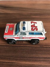 matchbox no50 4X4 chevy blazer police Red White Sheriff 0000