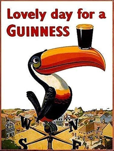 Lovely day for guinness - for, a