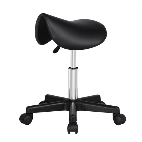 Rolling salon stool - stool, pu