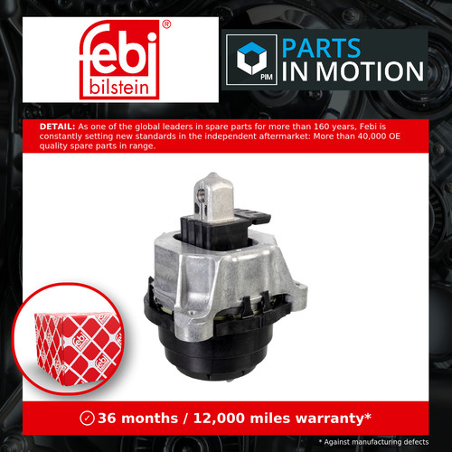 Engine mount fits bmw 330d - engine,