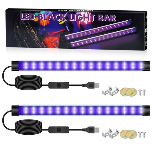 36w black light led - black,