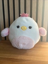 Squishmallows Alyssa Swan Soft Stuffed Toy 8-inch (20cm) Pink Fluffy Plush
