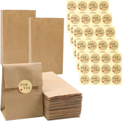 Pcs brown paper bags - pcs,