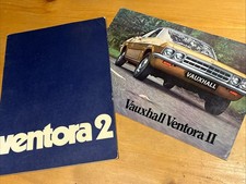 VAUXHALL VENTORA Brochures X2