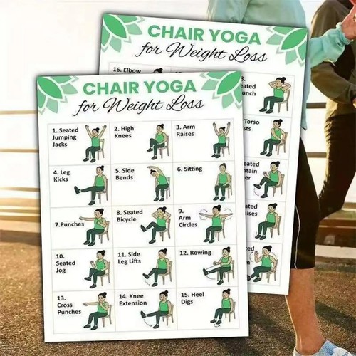 Pcs chair yoga - 2,