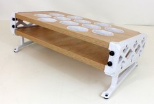 19" 1U DESKTOP STUDIO RACK POD CASE CABINET COMMS MEDIA AUDIO EQUIPMENT STONE EF