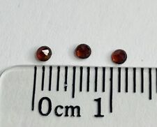2mm Round Garnet Loose Faceted