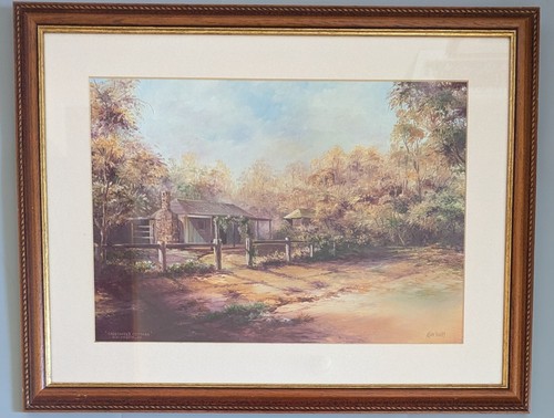 Atmospheric framed oil - oil, on