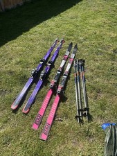 Salomon Elan Skis And Poles 
