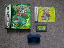 Pokémon Leaf Green GBA Boxed