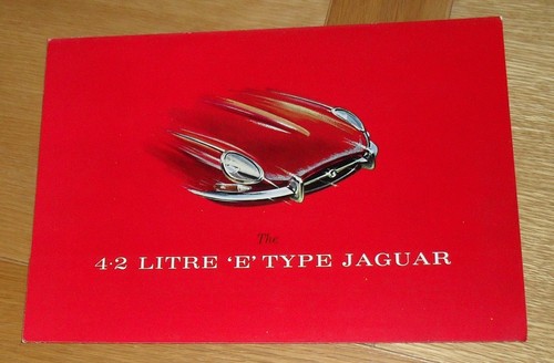 Jaguar type 2 brochure - e-type,