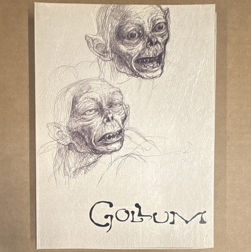New line creating gollum dvd - line,