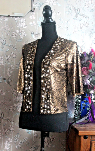 Bnwt vintage topshop gold - topshop,