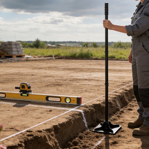 Heavy duty ground - ground, tamper
