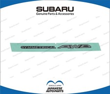Genuine wrx sti - wrx, rear