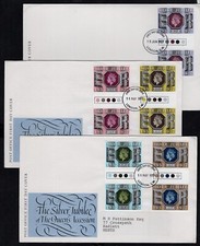 1977 first day covers - , set