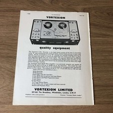 GRAM180 MAGAZINE ADVERT 11X8 VORTEXION CBL RECORDER