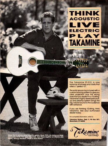 Takamine 212 glenn - st-212, frey