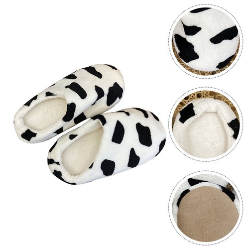 Pair cow pattern - cow, slippers