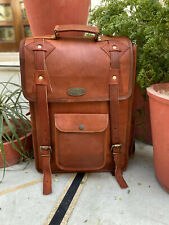 Mens Leather Vintage Laptop