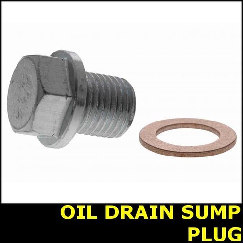 Oil drain sump plug - oil,