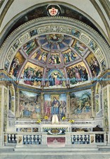 D155274 Roma. Church of St. Onofrio. Apse. Giardina da Diacolor