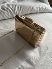 KOKO Rose Gold metallic clutch
