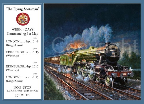 The flying scotsman steam - scotsman,