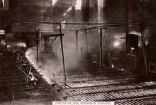 Bilston. Springvale Furnaces. Casting Pig Iron in John Price Series # 481.