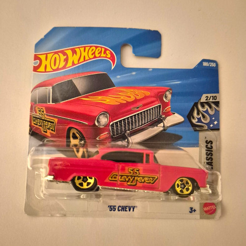 Hot wheels chevy 64 - chevy, red