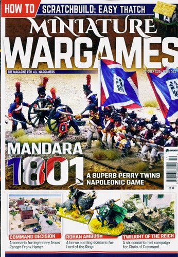 Miniature wargames magazine - wargames,
