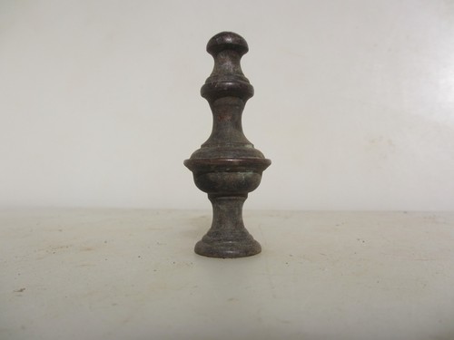 Antique brass furniture finial - brass,