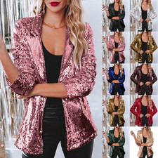 Ladies Women Glitter Sequins