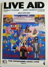 Live Aid programme 1985 in