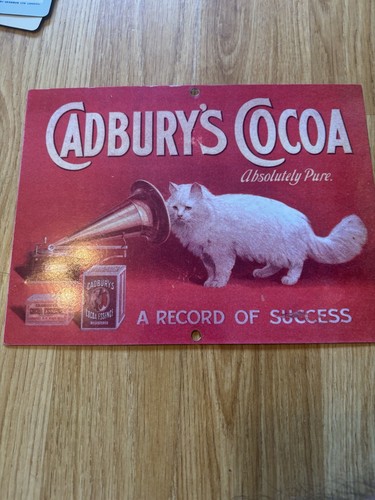 Vintage style metal - vintage, cadburys