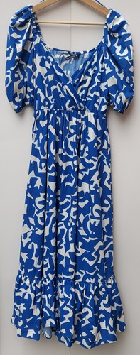 Zara printed poplin midi dress - midi,