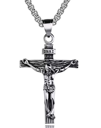 Cross silver crucifix jesus - cross,