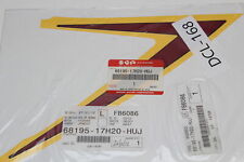2008-11 SUZUKI GSX-F 650 L/H Left Fairing Decal Sticker # 68195-17H20-HUJ