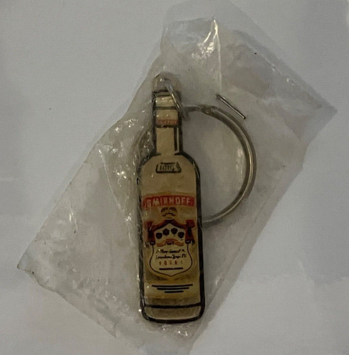 Vintage smirnoff keyring - vintage,