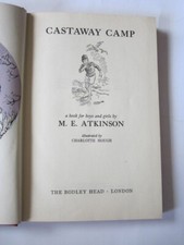 CASTAWAY CAMP - Atkinson, M.E. Illus. by Hough, Charlotte