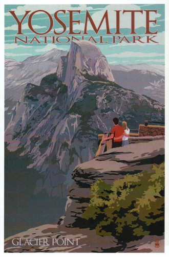 Glacier point half dome - glacier,