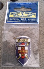 Sampsons Sights Of Britain YORK Walking Stick Mount BNIB with pins